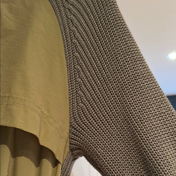 Veronika Beard gray knit Taupe Knit Belted Cardigan - Picture 4 of 4